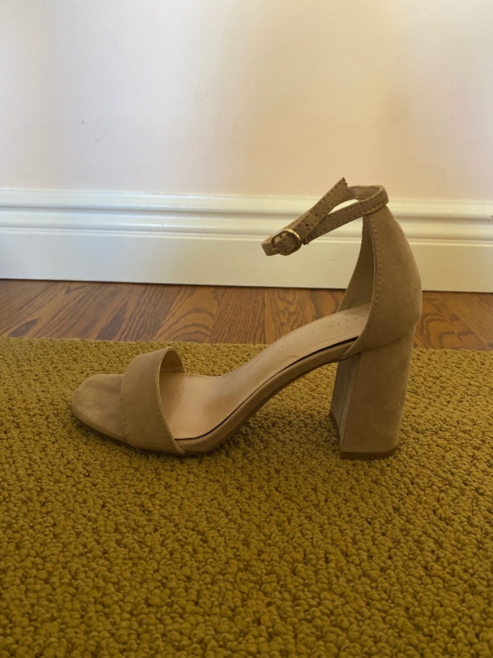 Kelly & Kate Nude Heels (3 in. block heel)